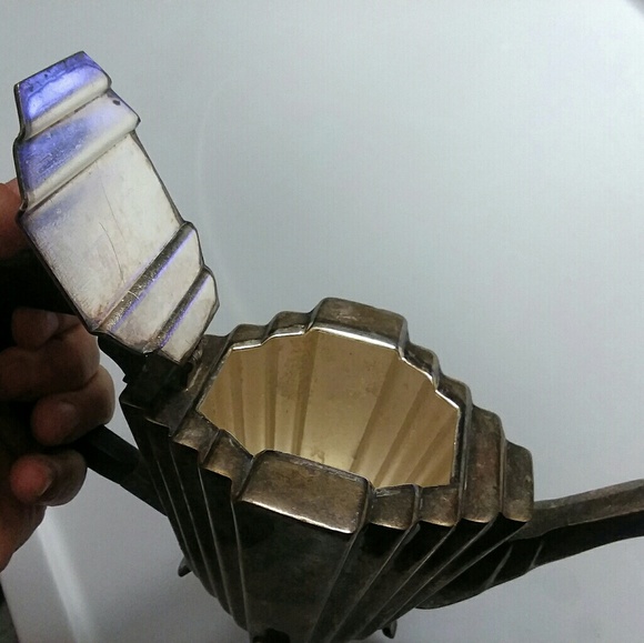 Vintage Art Deco Small Teapot Silver Plated - Picture 4 of 7